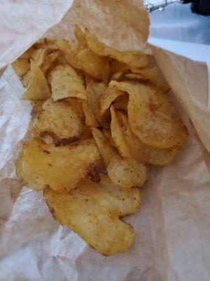 House made potato chips