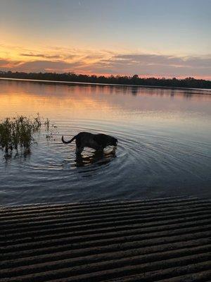 Arkansas River at Willow Beach State Park!