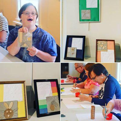 Arts for All classes and exhibition for adults with developmental disabilities