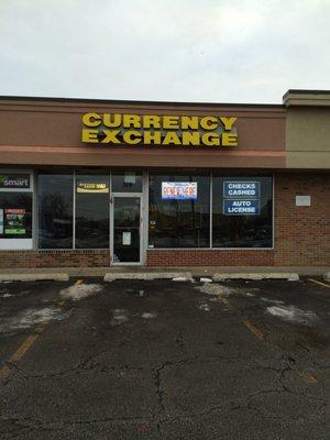 Currency Exchange/Auto License