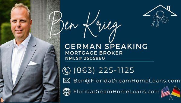 deutsch sprechender loan officer Florida