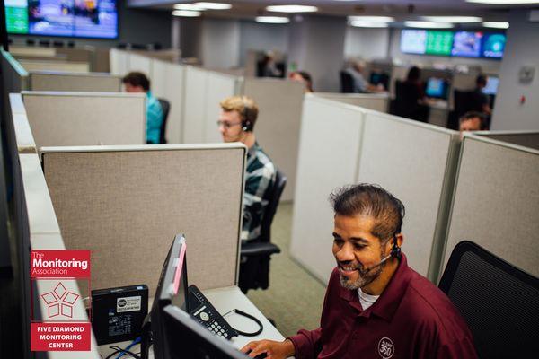 24-hour monitoring provided by our Five-Diamond Monitoring Center.