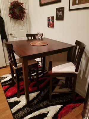 Finished 5-peice dining set.