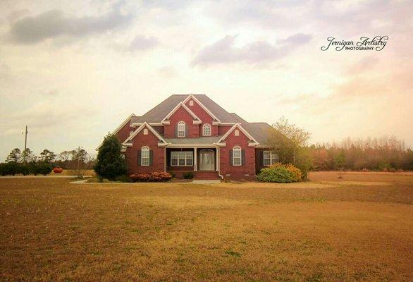 $375,000 ~ 2006 W NC Hwy 222 Fremont, NC 27830 ~  4 Bedroom, 3 Bath Custom Home. Approx 3197 Heated SQFT.  Appx 4.58 acres