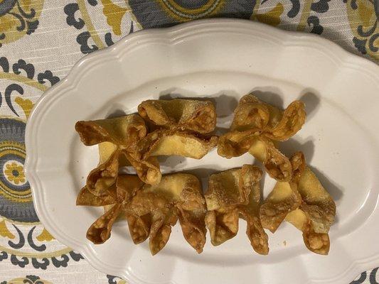 Crab rangoons