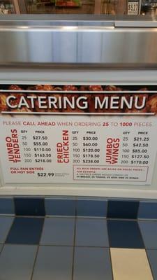 May 1, 2015 catering menu