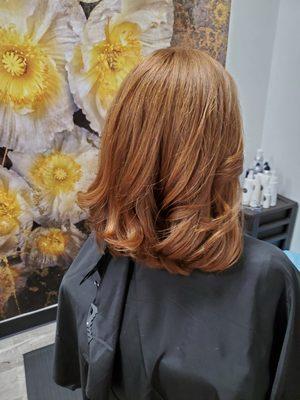 Beautiful tousled cut