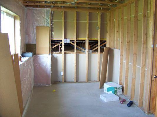 Framing and electrical complete, Now time to install insulation!