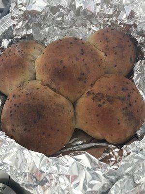 Pull apart s'mores bread.