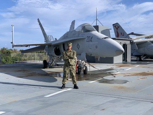 USS Yorktown fight deck