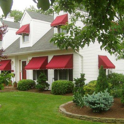 Not only do awnings make your home look more elegant, but they also help keep those harmful U.V. rays out of your home.