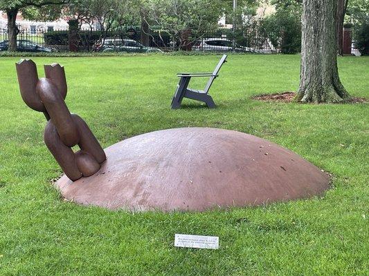 Slavery Memorial designed by Martin Puryear