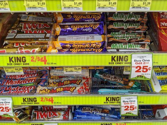 Nice candy bar deals