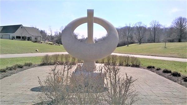 Crown Hill Equatorial Sundial by David L Rodgers 1987