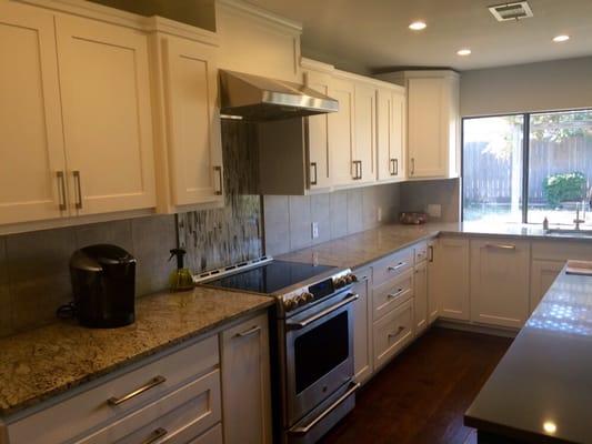 Remodeled kitchen