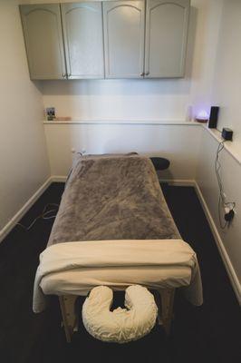 Separate treatment rooms to provide comfort and privacy