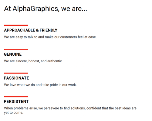 Alphagraphics - Who We Are