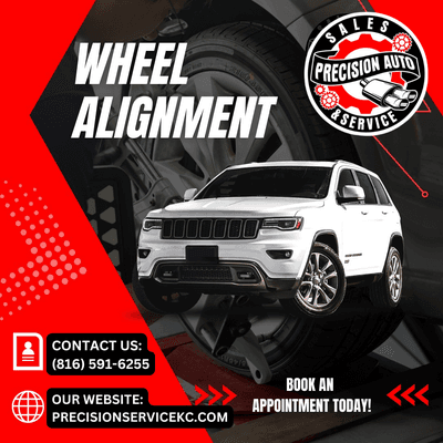 Precision Auto Sales & Service: Delivering Expert Wheel Alignment in Kansas City, MO. Our company's commitment to affordabili...