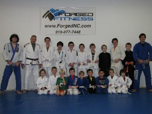 Kids Brazilian Jiu-Jitsu and self defense.