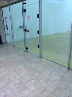 Racquetball courts