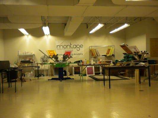 Montage Clothing Print Shop