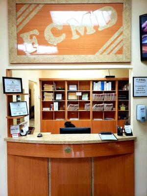 Main Reception Desk