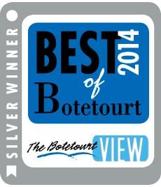 Voted Best of Botetourt from 2009 to 2014 by the readers of the Botetourt View