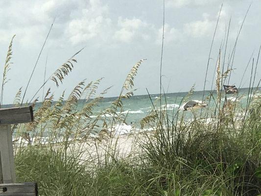 Fun times at Anna Maria beach. Tropical storm  came out of no where  !!!!