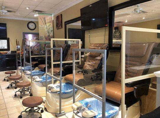 Pedicure chairs