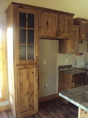 Rustic hickory kitchen