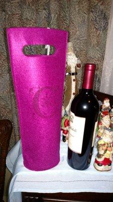 Laser engraved wine bags make great gifts for any occasion.