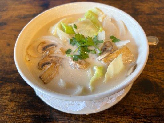 Tom Kha Soup with tofu