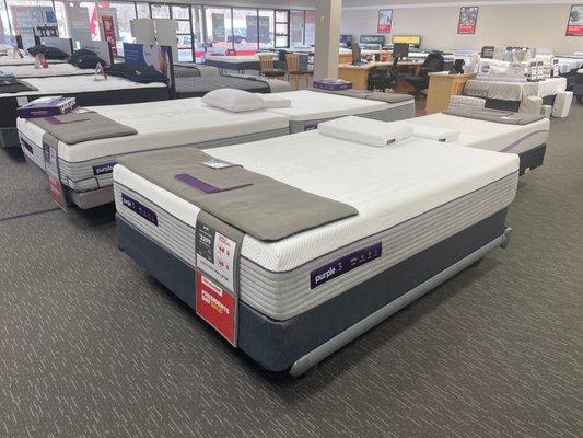 Purple Mattresses! On Sale Now!