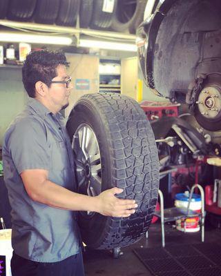 We can get you new low prices tire on your vehicle quick!