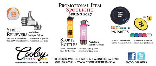 Our 2017 Spring Promotional Highlights!