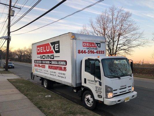 The standard 26 foot box truck.