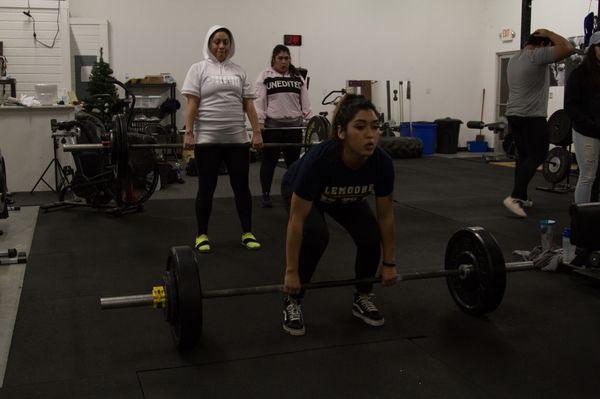 LBS girls training