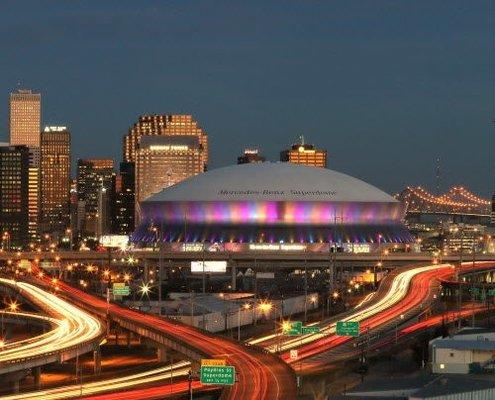 New Orleans City Skyline