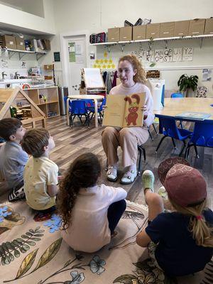 Reading with Ms. Megan from The Sanibel Public Library