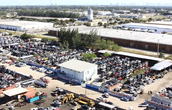 One of the biggest and most organized Junk Yards in South Florida