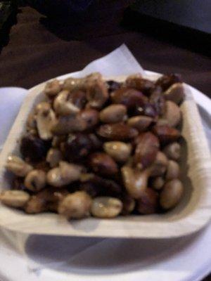 Warm Gourmet Mixed Nuts - $4.00