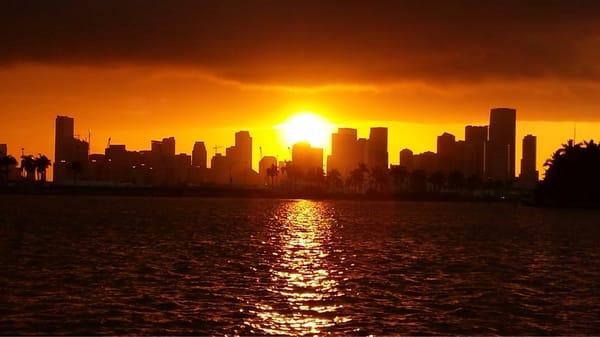 Amazing view from the boat!