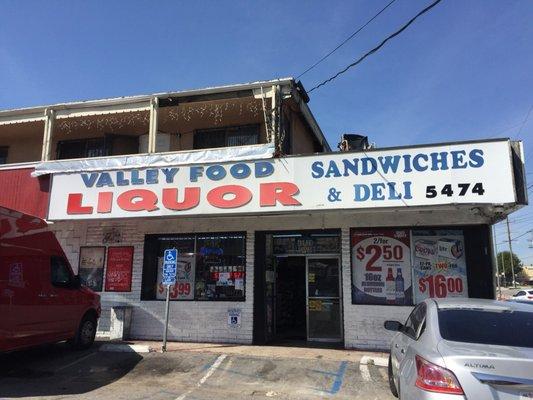 Hood liquor store