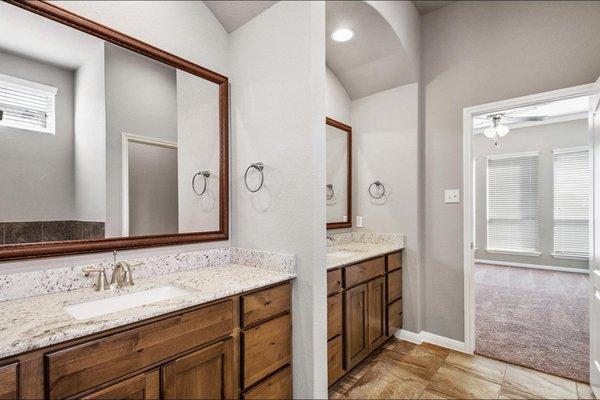 Master Bath in Grove West