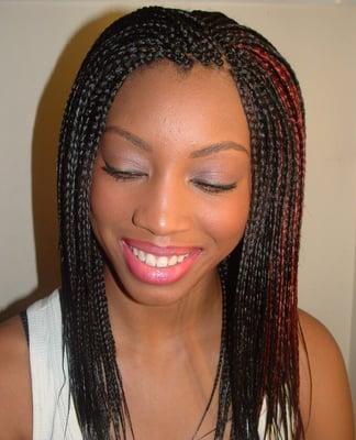 Small box braids