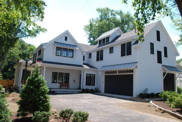 New Home in Newburyport, MA Modern Barn