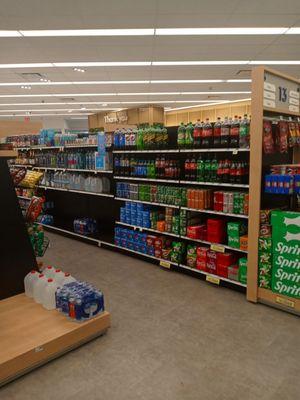 Drink aisle