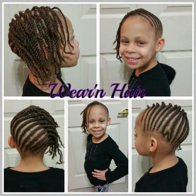 Kids Cornrow styles