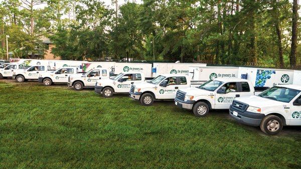 The Greenery Team Trucks