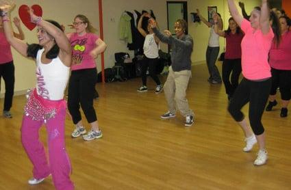 There is enough space to enjoy your Zumba classes in Malden